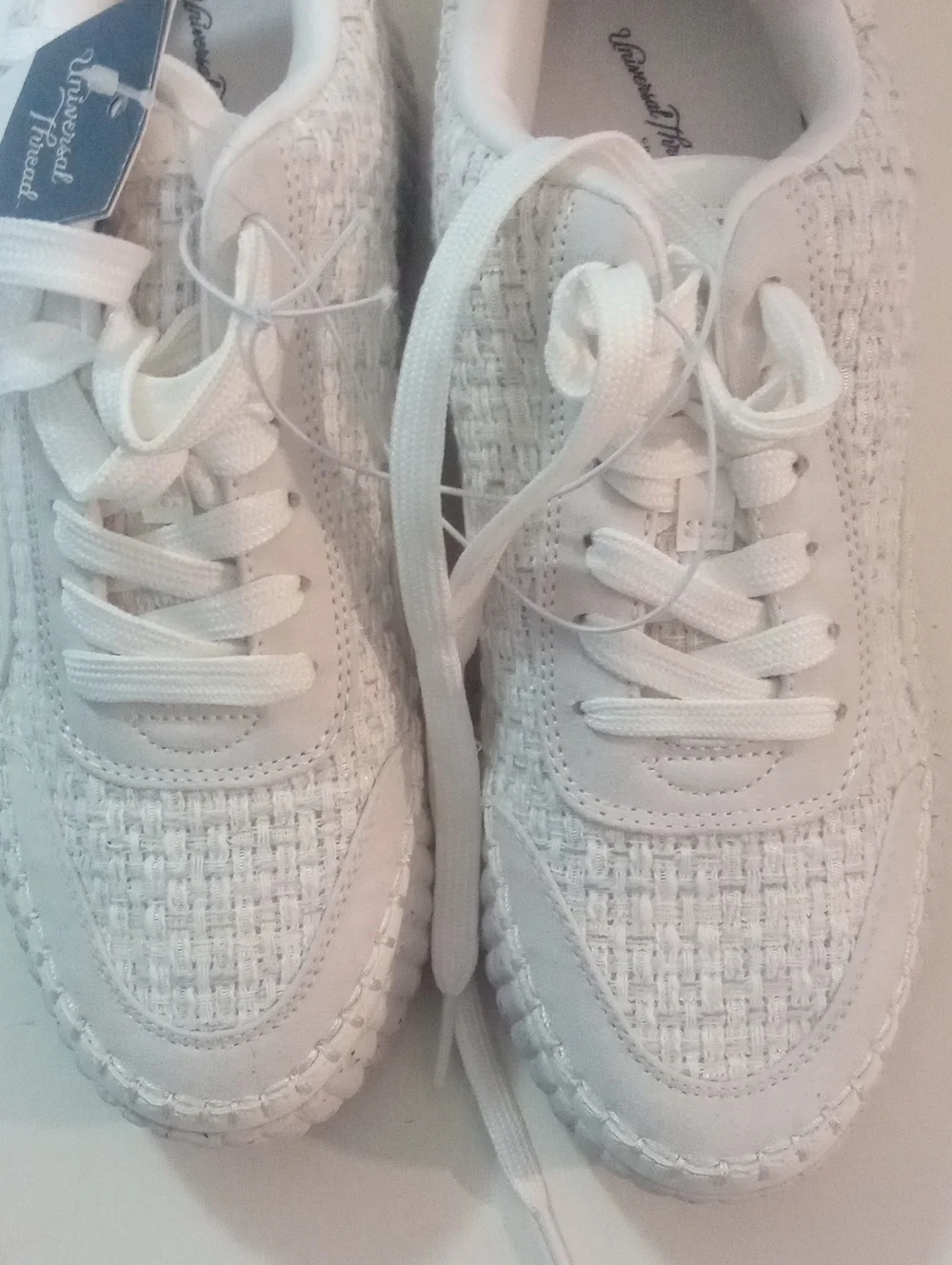 Universal Thread Persephone Lace Up Knit Sneakers 8 NWT $42 Platform